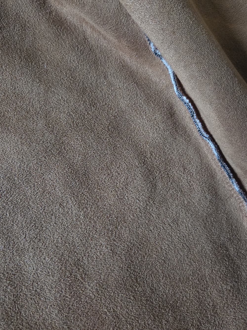 Leopard Print Sherpa Jacket - Cream & Black - Picture 6 of 7